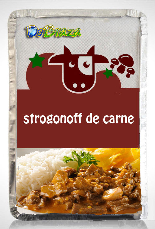 Top Sirloin Beef Stroganoff / Strogonofe de Carne